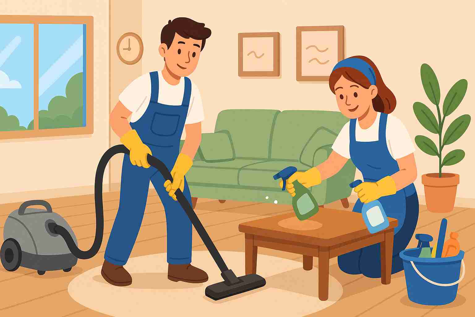 Discover the difference between deep cleaning and regular cleaning. Learn which service is right for your home, the cost difference, and when to choose one over the other.